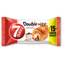7DAYS CROISSANT DOUBLE CREAM COCOA AND VANILLA 127gX18CA