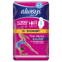 ALWAYS ULTRA SUPER PLUS DUO 16