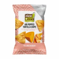 RiceUP! Tortilla chips Yellow cheddar 60g