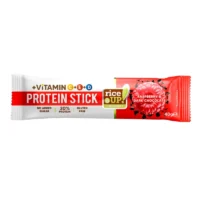 RiceUP! Vitamin Protein Stick Raspberry & Dark choco, 40 g
