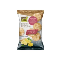 RICE CHIPS with GINGER & LEMON