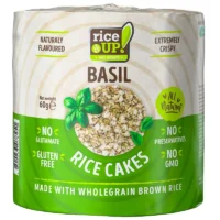 RiceUP! Whole grain rice cakes Basil