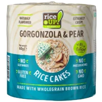 RiceUP! Rice cakes Gorgonzola & Pear 60g