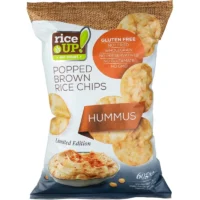 RICE CHIPS with HUMMUS