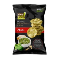 RICE CHIPS with PESTO