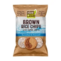 RICE CHIPS with SUPER SEEDS - AMARANTH & BUCKWHEAT