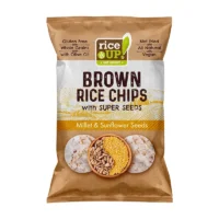 RICE CHIPS with SUPER SEEDS - MILLET & SUNFLOWER SEEDS