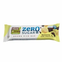 RiceUP! Zero Sugar Banana & Dark Chocolate Brown Rice Bar 