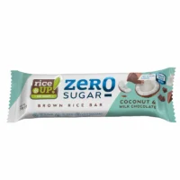 RiceUP! Zero Sugar Coconut & Milk Chocolate Brown Rice Bar