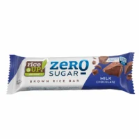 RiceUP! Zero Sugar Milk Chocolate Brown Rice Bar 